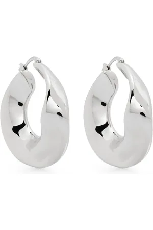 Jil Sander Skulpturelle hoop-øreringe