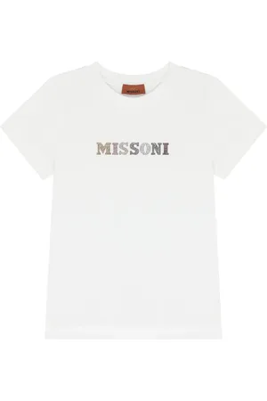 Missoni T-shirt med rhinstenudsmykning