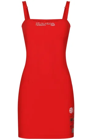 Dolce & Gabbana Mini-kjole med firkantet hals