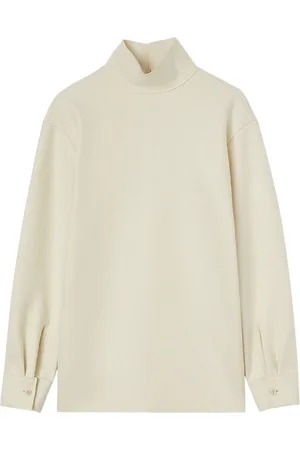 Jil Sander Top med høj hals