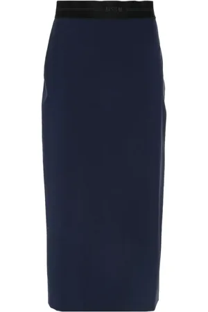 Msgm Nederdel med logo-jacquard