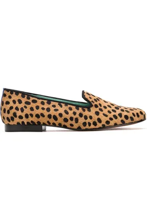 Blue Bird Loafers med dyreprint