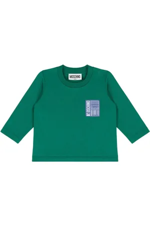 Moschino Sweatshirt med logoapplikation