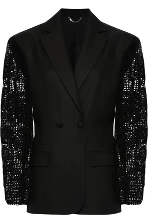 MAGDA BUTRYM Blazer med hæklet panel
