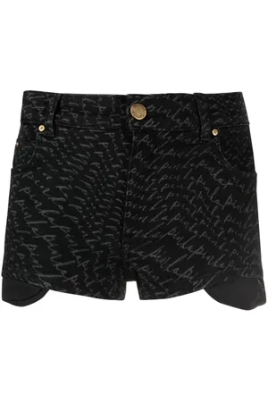 Pinko Denimshorts med logotryk