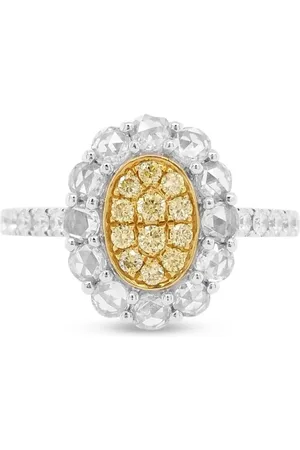 HYT Jewelry Diamantring i 18 karat guld og platin