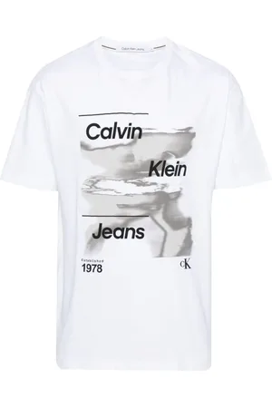 Calvin Klein T-shirt med logotryk