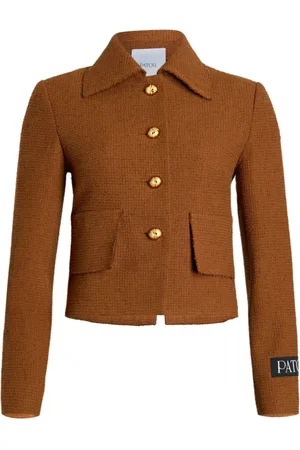 Patou Kort Iconic jakke i tweed