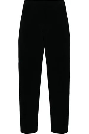 Emporio Armani Ribbede bukser i velour