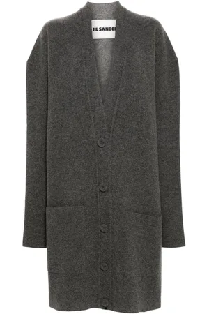 Jil Sander Cardigan med sænket skulder