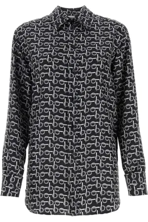 Burberry B silkeskjorte