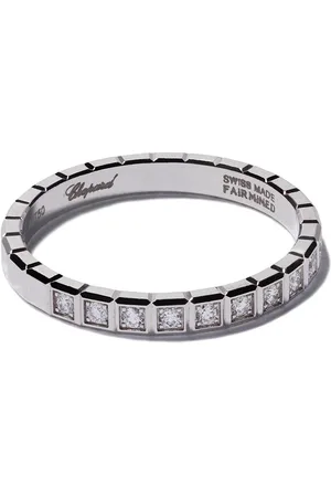 Chopard Ice Cube diamantring i 18 karat hvidguld