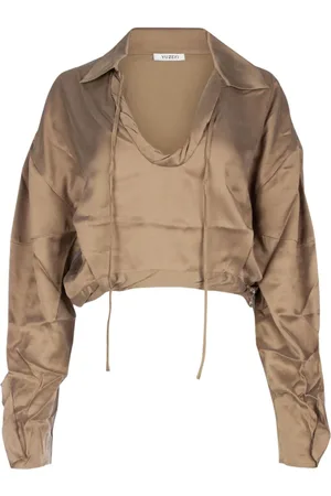 Yuzefi Bluse med spread-krave