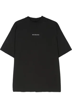 Balenciaga T-shirt med nitte-logo