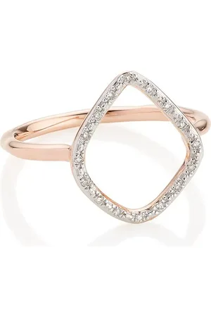 Monica Vinader RP Riva Hoop-diamantring