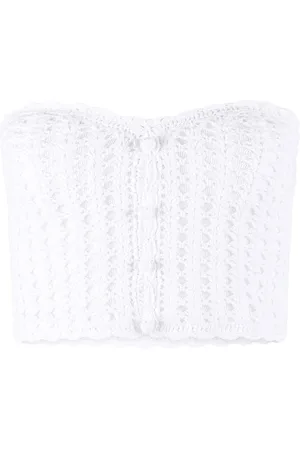 RTA Cropped hæklet Mawi top