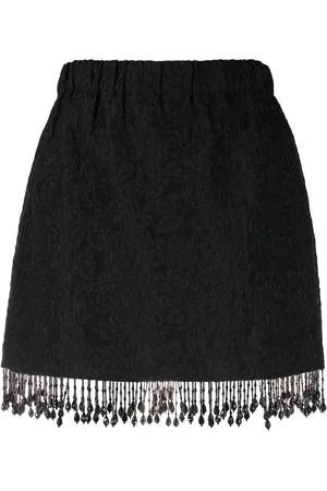Ganni Lang nederdel i organza-jacquard