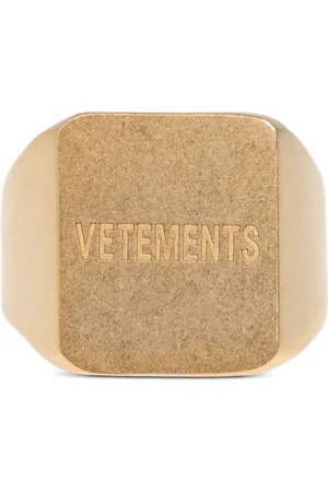 Vetements Ring med indgraveret logo