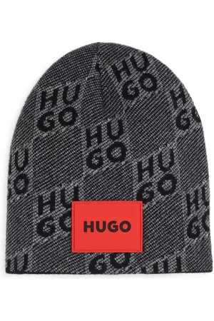 HUGO BOSS Hue med logo-applikation