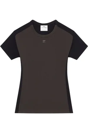 Courrèges Contrast Frame T-shirt