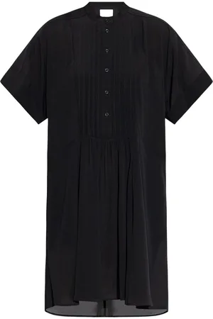 Isabel Marant Kort Apolina kjole med plisseringer