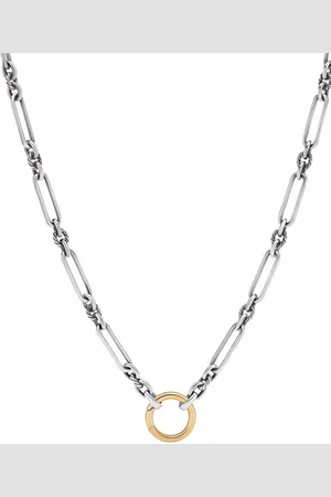 David Yurman Lexington halskæde i 18 karat guld med diamanter