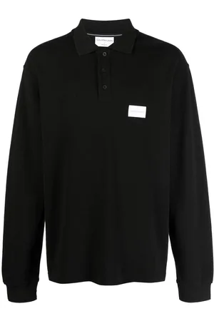 Calvin Klein Langærmet polo med logomærke