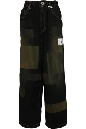 Maison Mihara Yasuhiro Jeans med patchwork