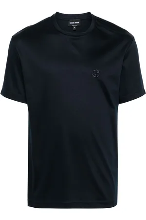 Giorgio Armani T-shirt med logobroderi