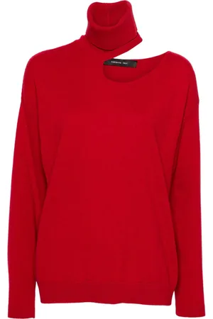 FEDERICA TOSI Sweater med aftagelig rullekrave