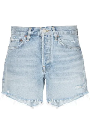 AGOLDE Parker denimshorts med høj talje