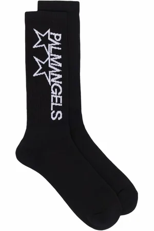 Palm Angels Strømper med intarsia-logo