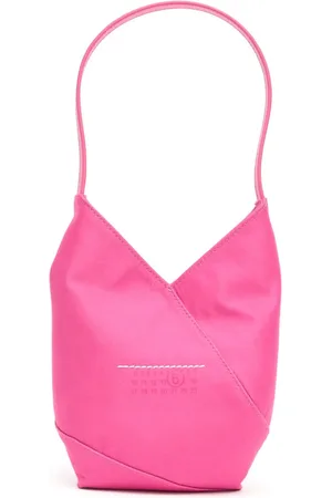 Maison Margiela Japanese skuldertaske i satin