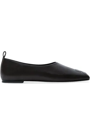 Courrèges Minimalistiske loafers i læder