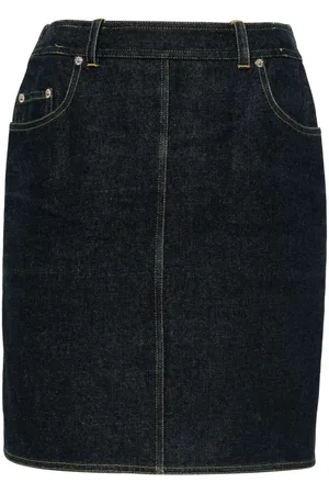 CHANEL Denimnederdel fra 1990-2000