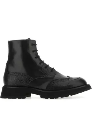 Alexander McQueen Punk Worker støvler med snøre