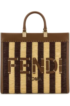 Fendi Mellemstor Sunshine tote-taske