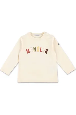 Moncler Langærmet T-shirt med logotryk