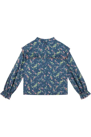 PHILOSOPHY DI LORENZO SERAFINI Skjorte med blomstertryk og knapper