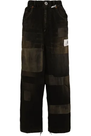 Maison Mihara Yasuhiro Jeans med patchwork