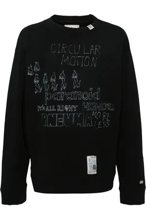 Maison Mihara Yasuhiro Sweatshirt med tryk
