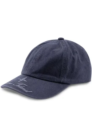 Supreme X Stone Island 6-panel kasket i denim