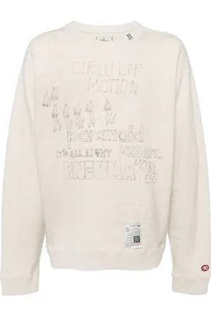 Maison Mihara Yasuhiro Sweatshirt med tryk