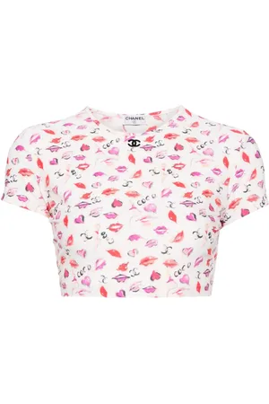 CHANEL Lipstick T-shirt fra 1990-2000
