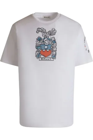 Bally T-shirt med logotryk
