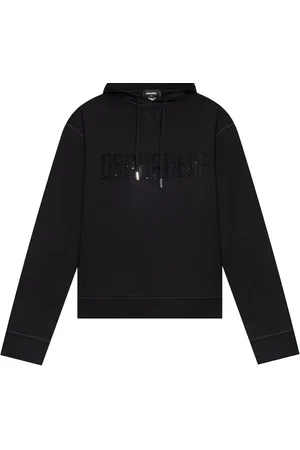 Dsquared2 Hættetrøje med børstet finish