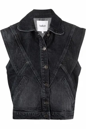 Bash Denimvest med paneler
