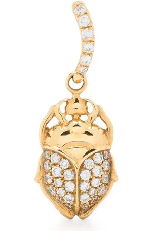 Aurélie Bidermann 18kt yellow gold Beetle pendant