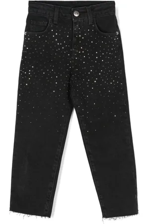 John Richmond Jeans med rhinsten-udsmykning