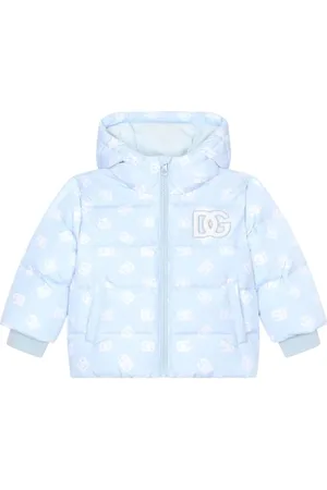 Dolce & Gabbana Jakke med hætte og logotryk